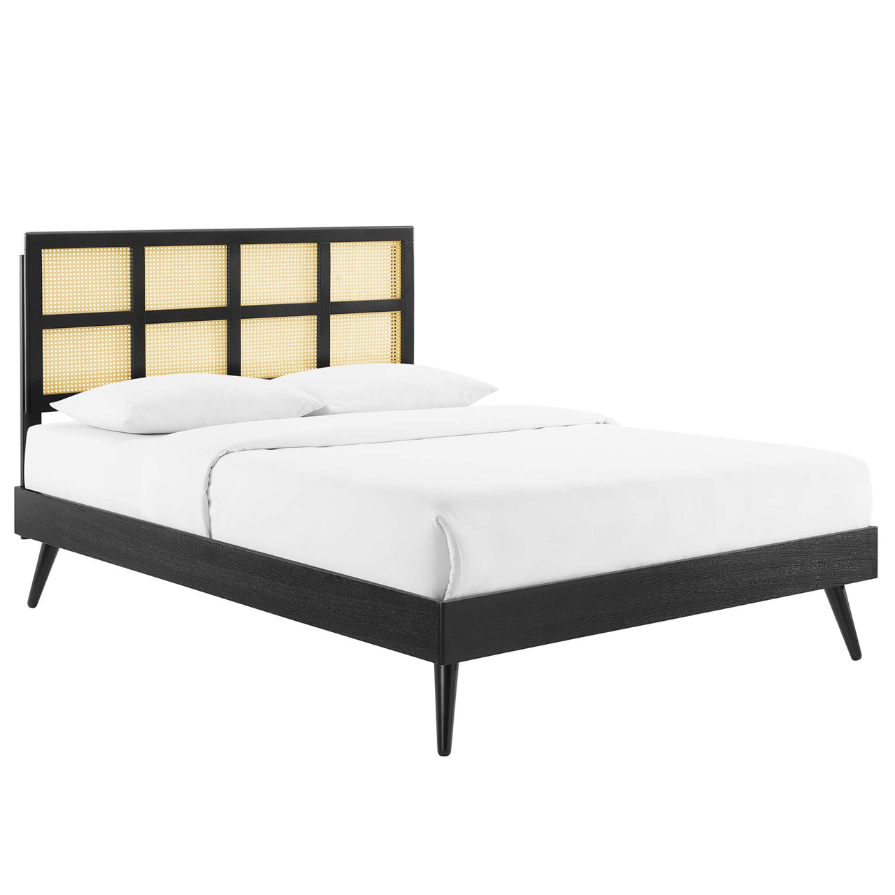 Matrix King Platform Bed, Black