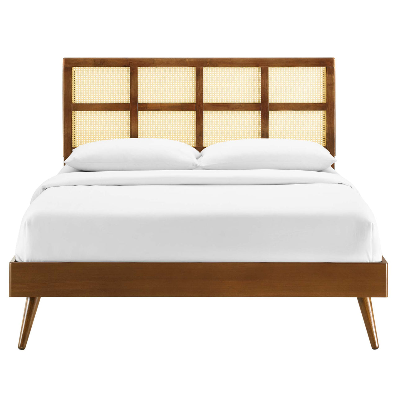 Matrix King Platform Bed, Walnut