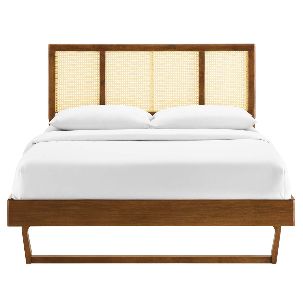 Kaelus Full Platform Bed, Walnut