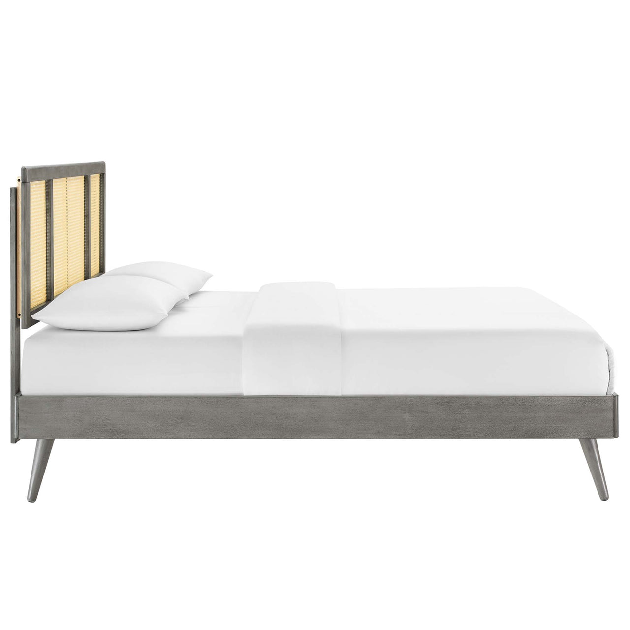Kaelus Full Platform Bed, Gray