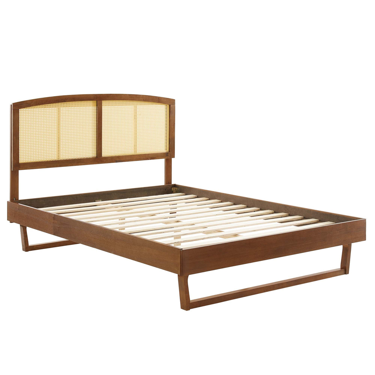 Payne Full Platform Bed, Walnut
