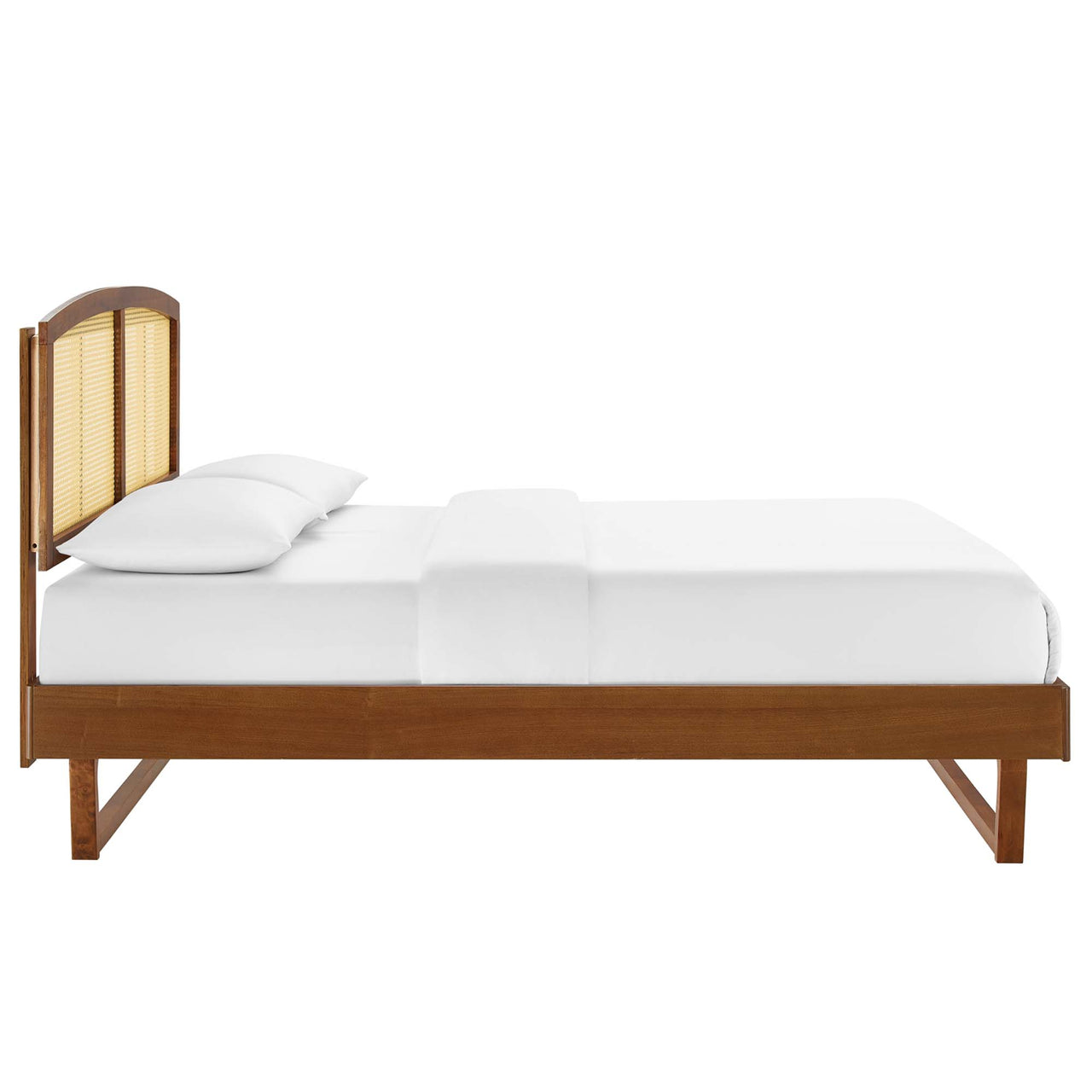Payne Full Platform Bed, Walnut