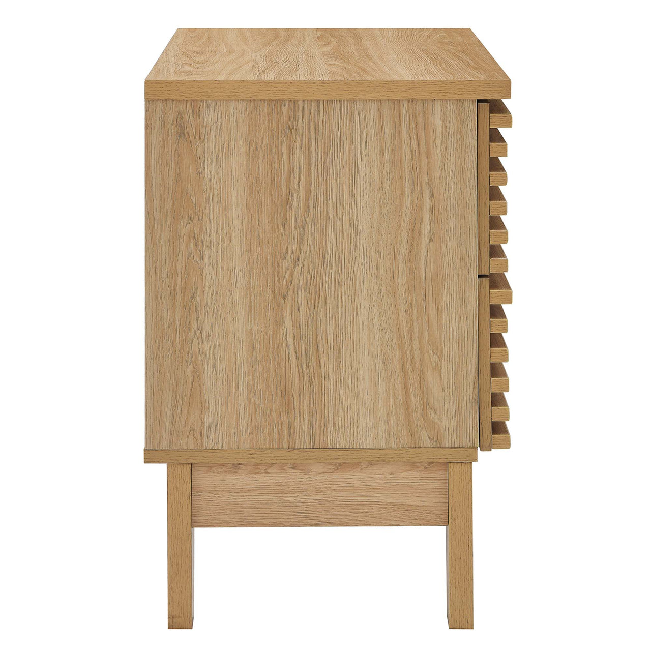 Ventra Nightstand, Medium, Oak