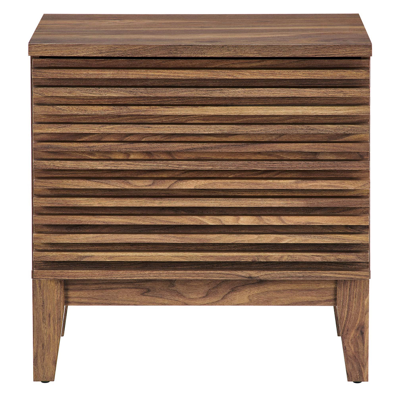 Ventra Nightstand, Medium, Walnut