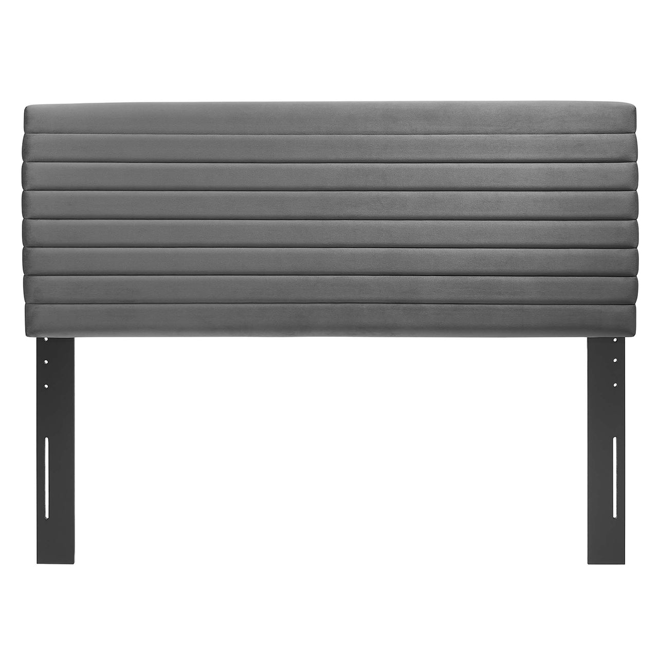 Layered Full | Queen Headboard, Gray