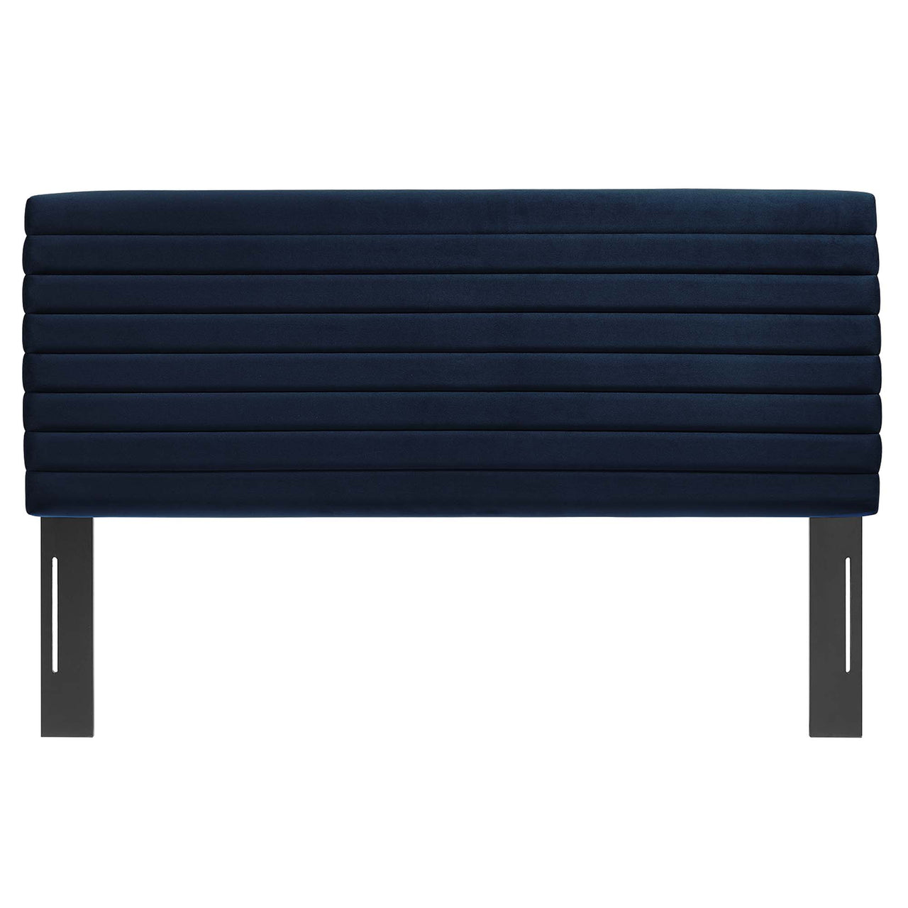 Layered Full | Queen Headboard, Dark Blue