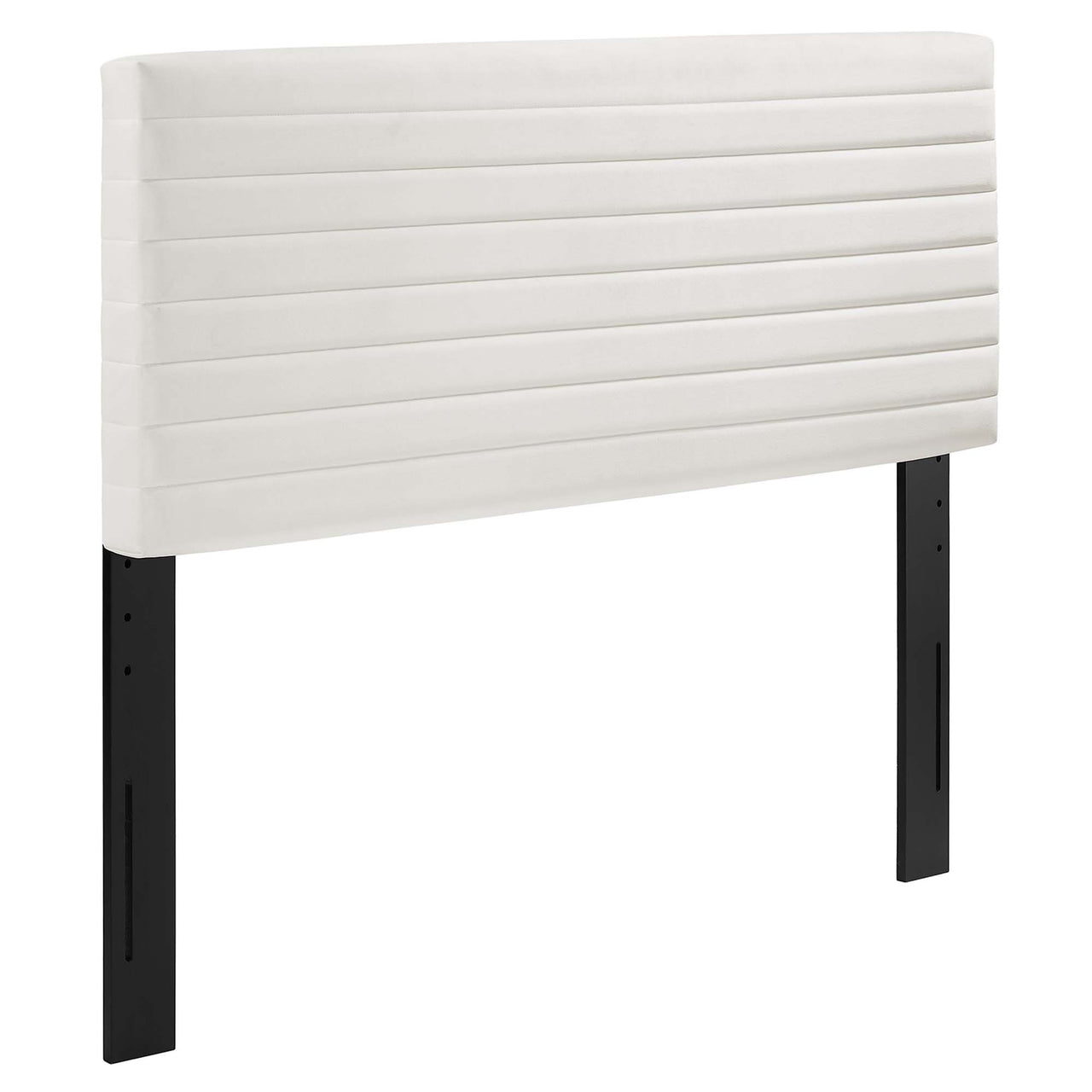 Layered Full | Queen Headboard, White