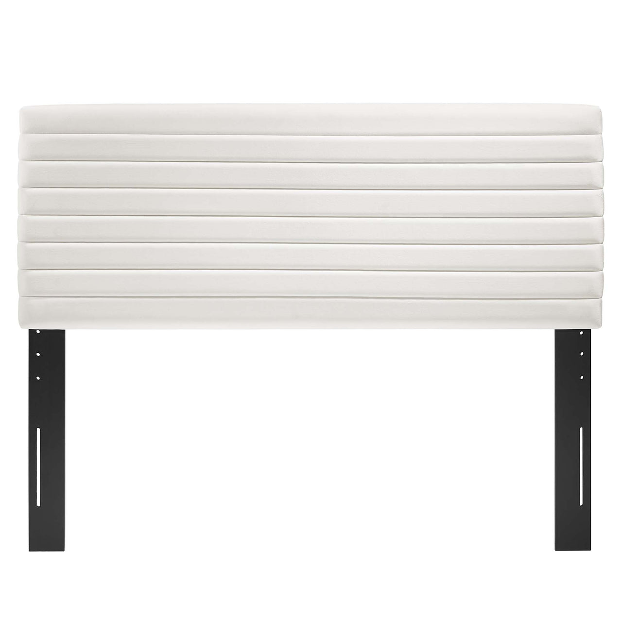 Layered Full | Queen Headboard, White