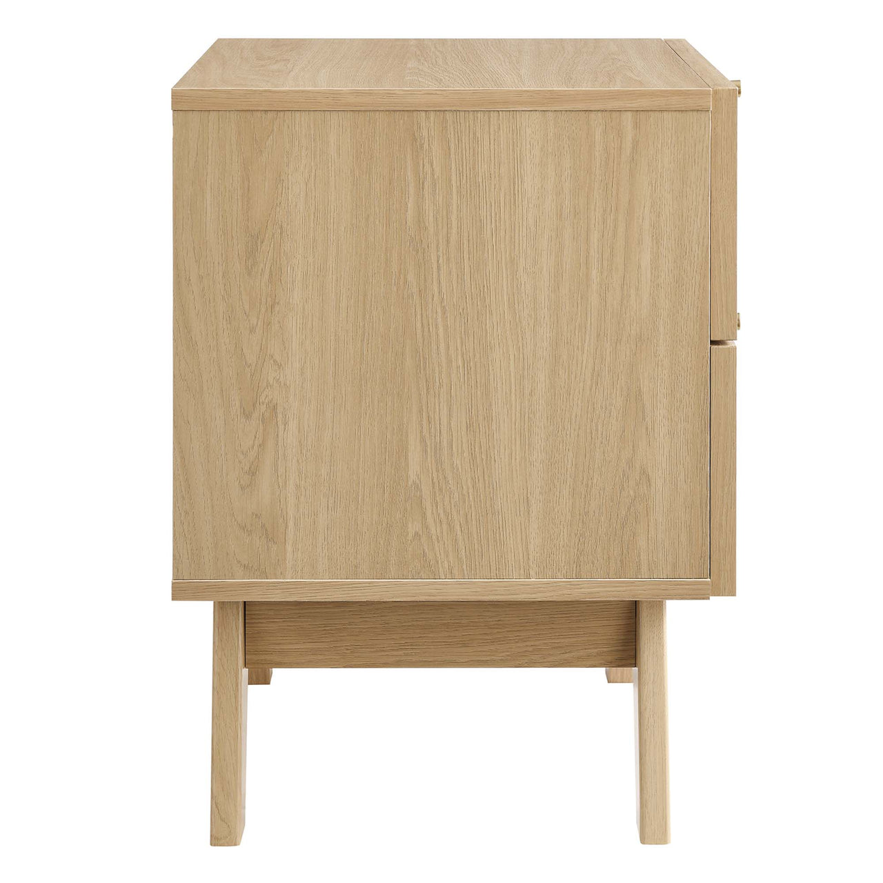 Marra 2-Drawer Nightstand, Oak