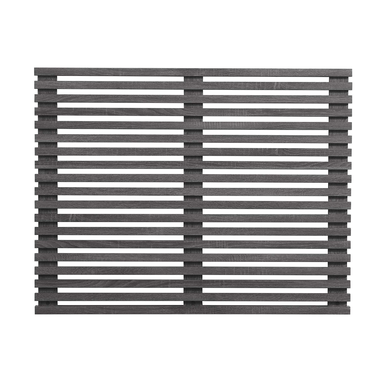 Ventra Wall Mount Twin Headboard, Charcoal