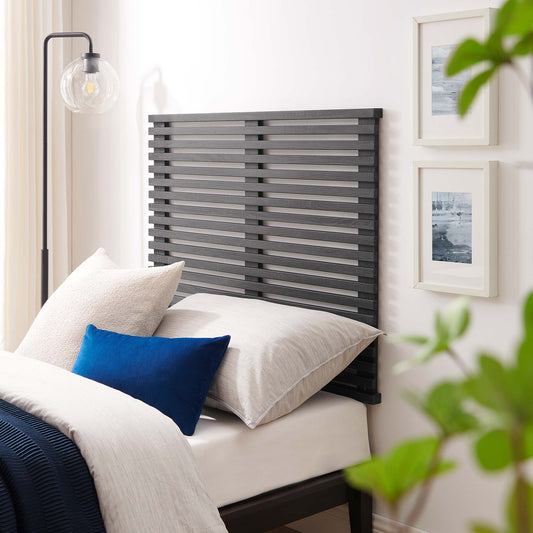 Ventra Wall Mount Twin Headboard, Charcoal