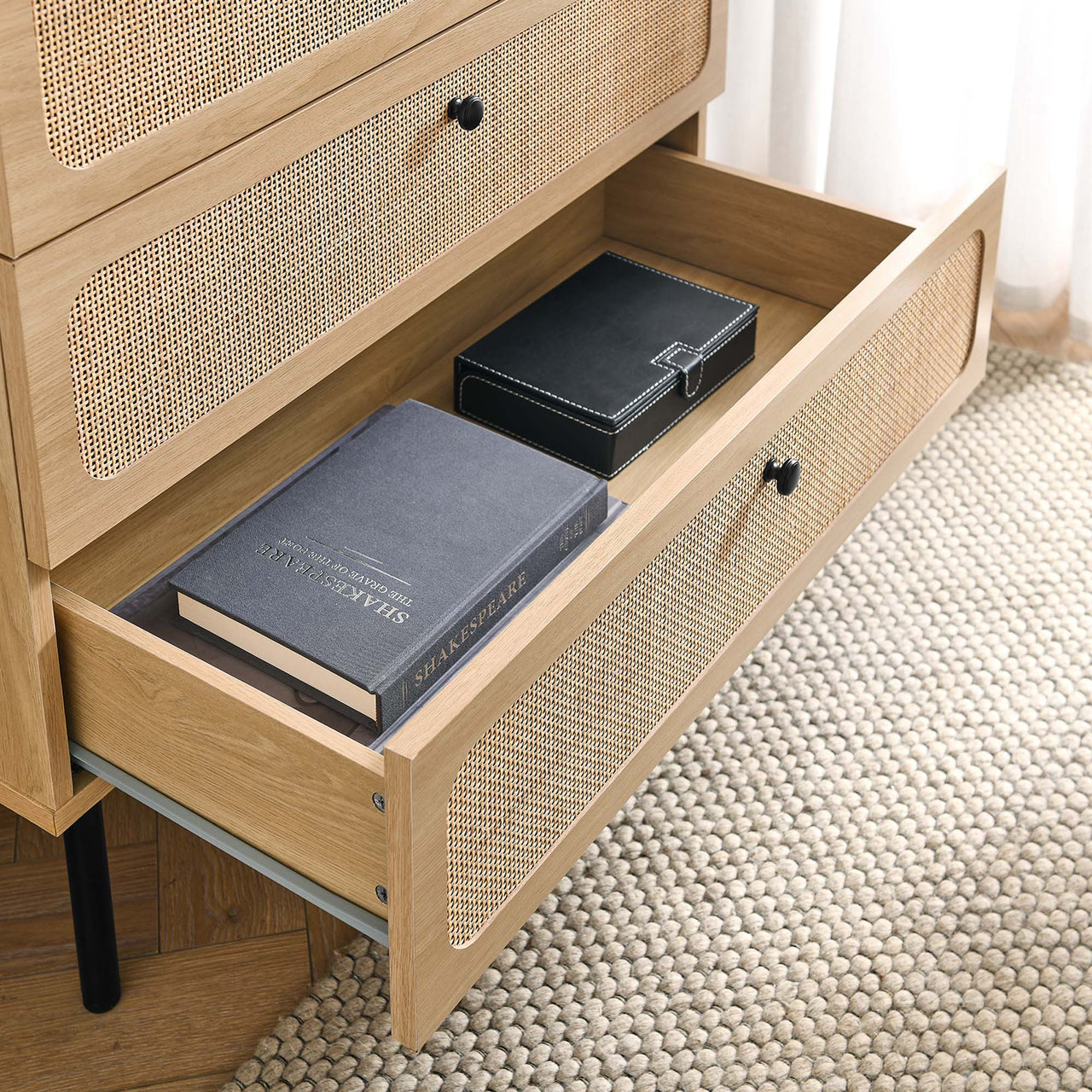 Calden 3-Drawer Chest, Oak