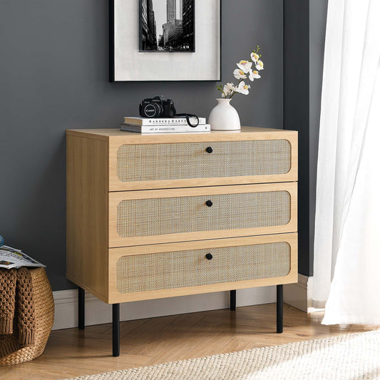 Chaucer 3-Drawer Chest, Oak