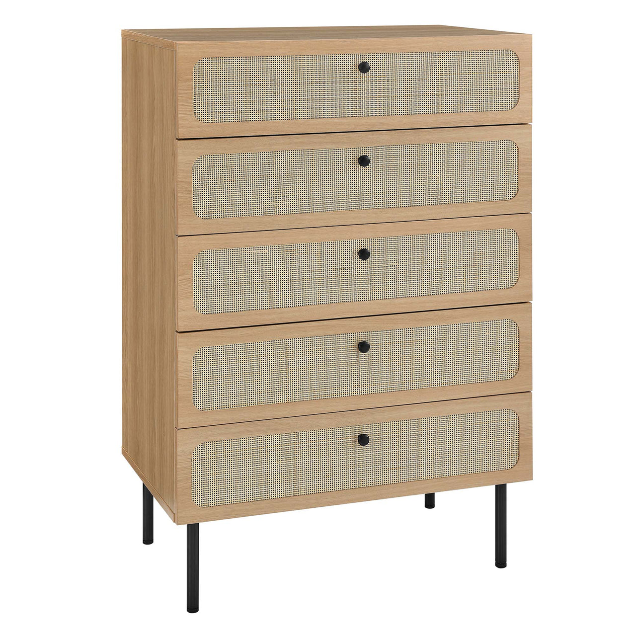 Chaucer 5-Drawer Chest, Oak