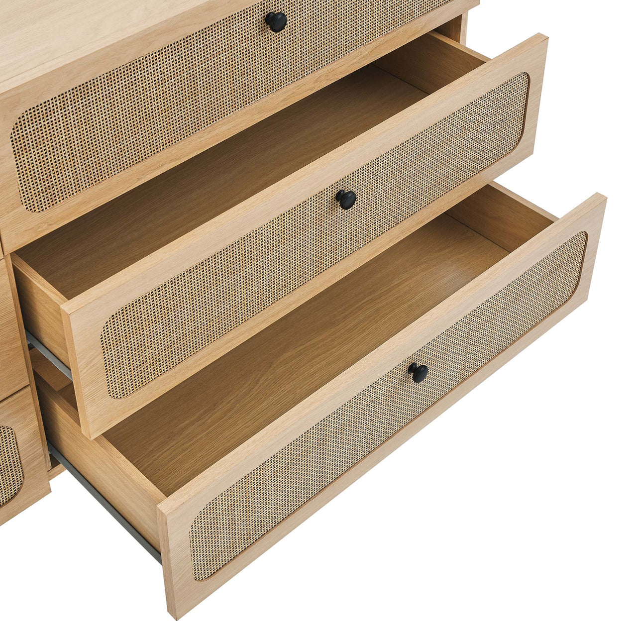 Calden 6-Drawer Dresser, Oak