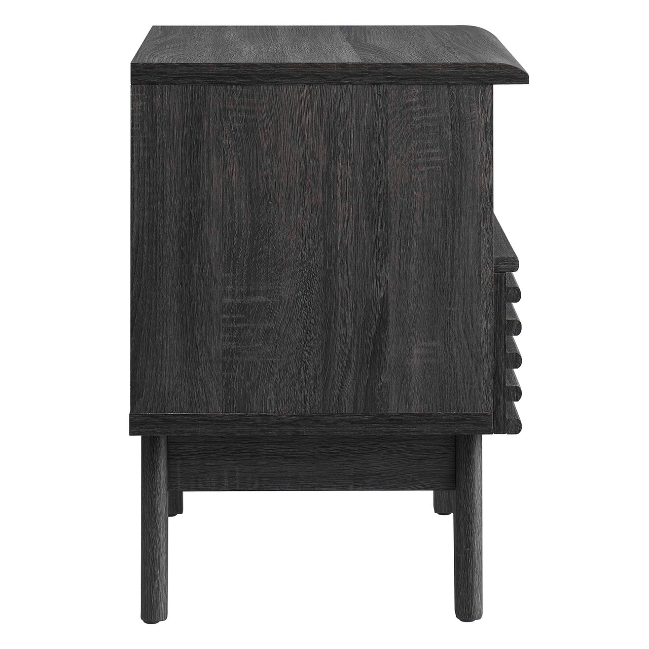 Ventra Display Nightstand, Small, Charcoal