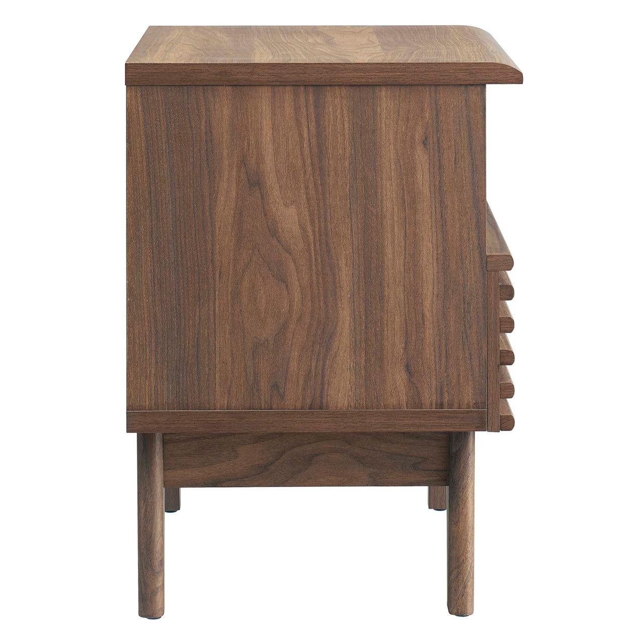Ventra Display Nightstand, Small, Walnut