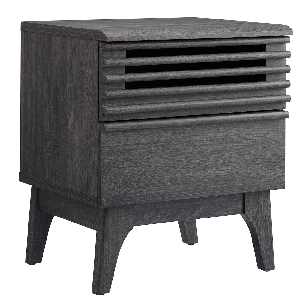 Ventra Nightstand, Small, Charcoal
