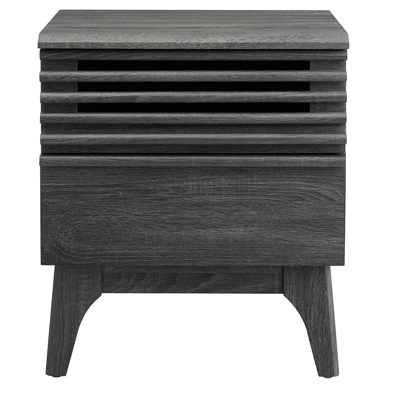 Ventra Nightstand, Small, Charcoal