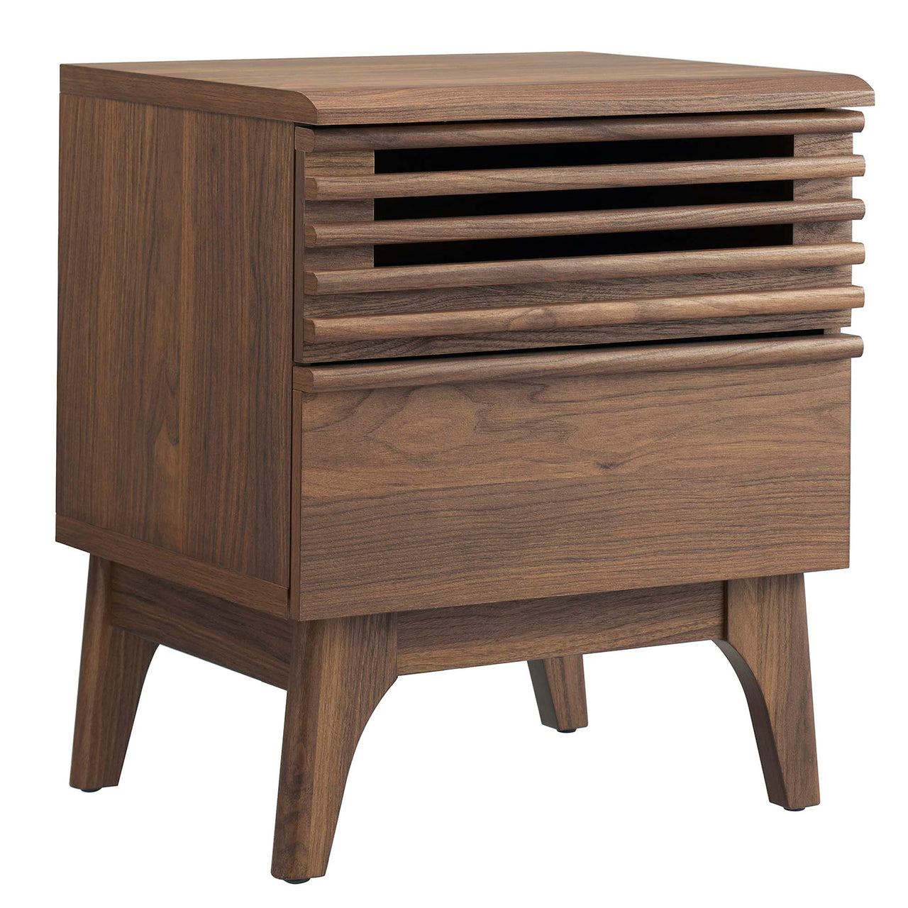 Ventra Nightstand, Small, Walnut