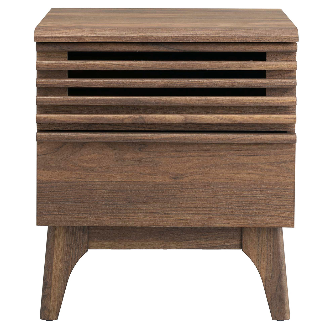 Ventra Nightstand, Small, Walnut