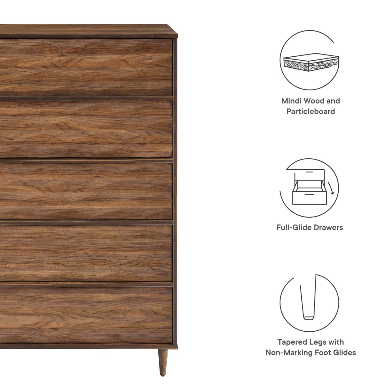 Cymber Chest, Walnut