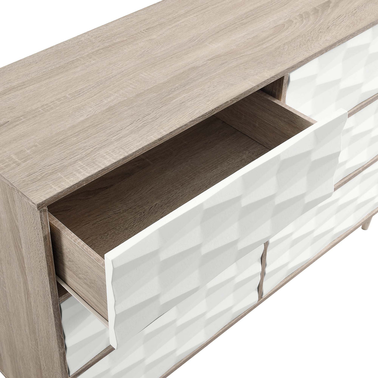 Cymber Dresser, Oak & White