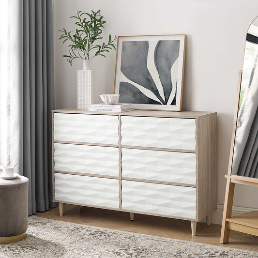 Cymber Dresser, Oak & White