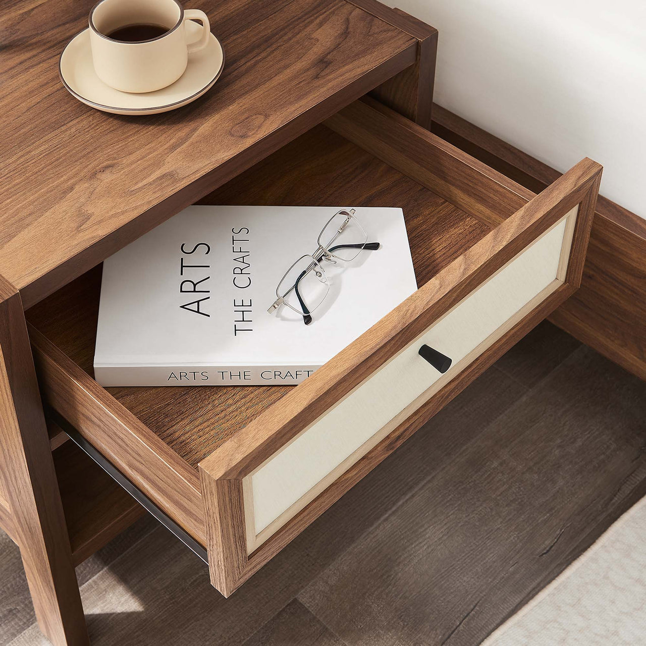 Embria Nightstand, Walnut