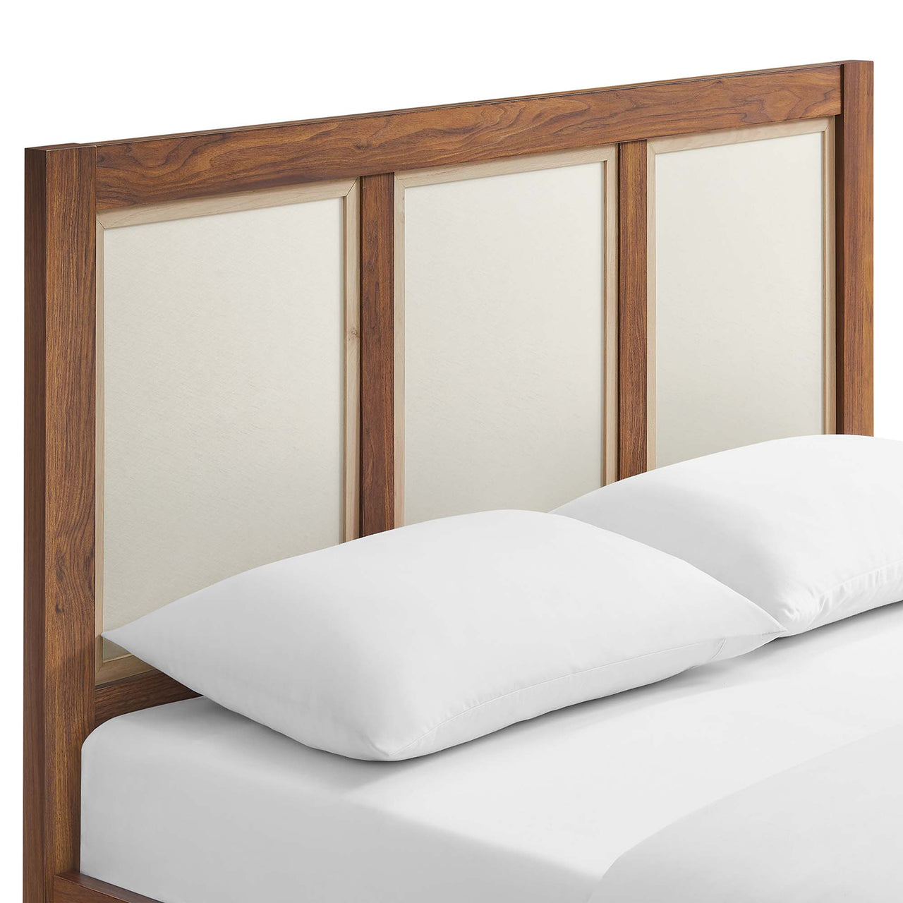 Embria Queen Platform Bed, Walnut