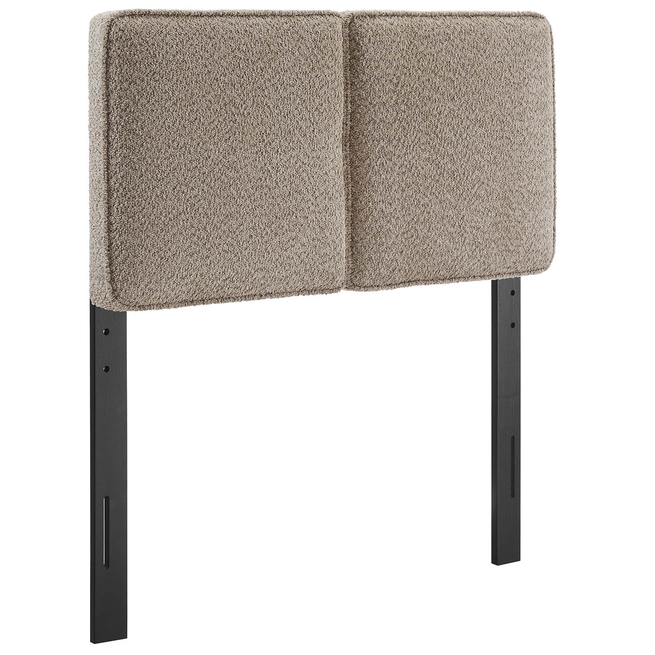 Division Textured Twin Headboard, Oatmeal
