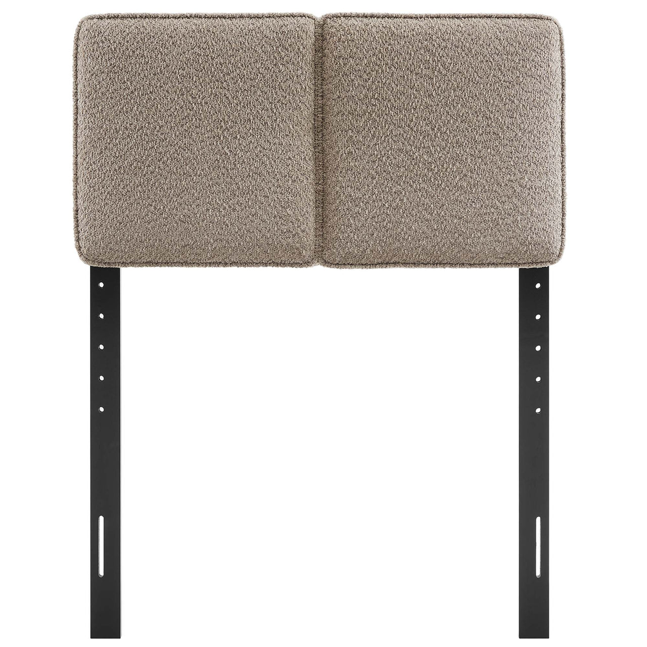 Division Textured Twin Headboard, Oatmeal