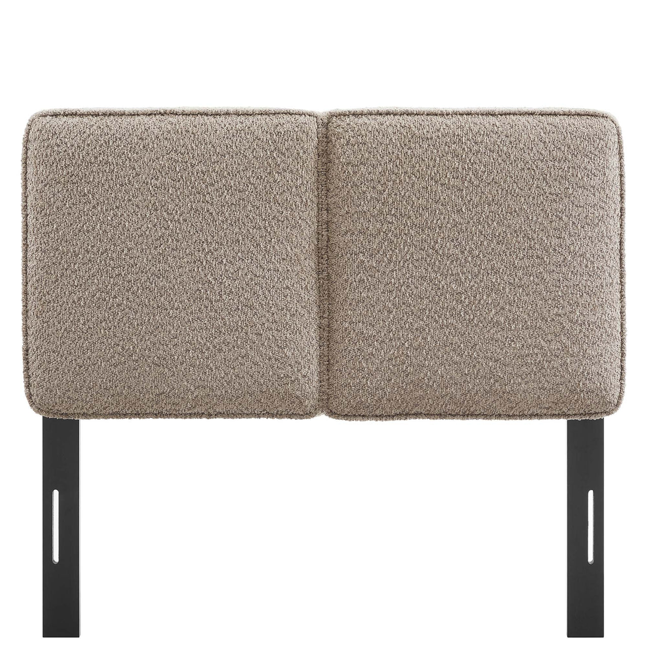 Division Textured Twin Headboard, Oatmeal