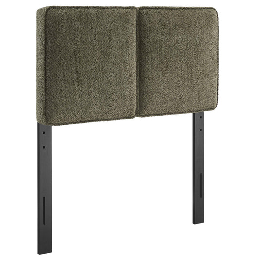 Division Textured Twin Headboard, Sage