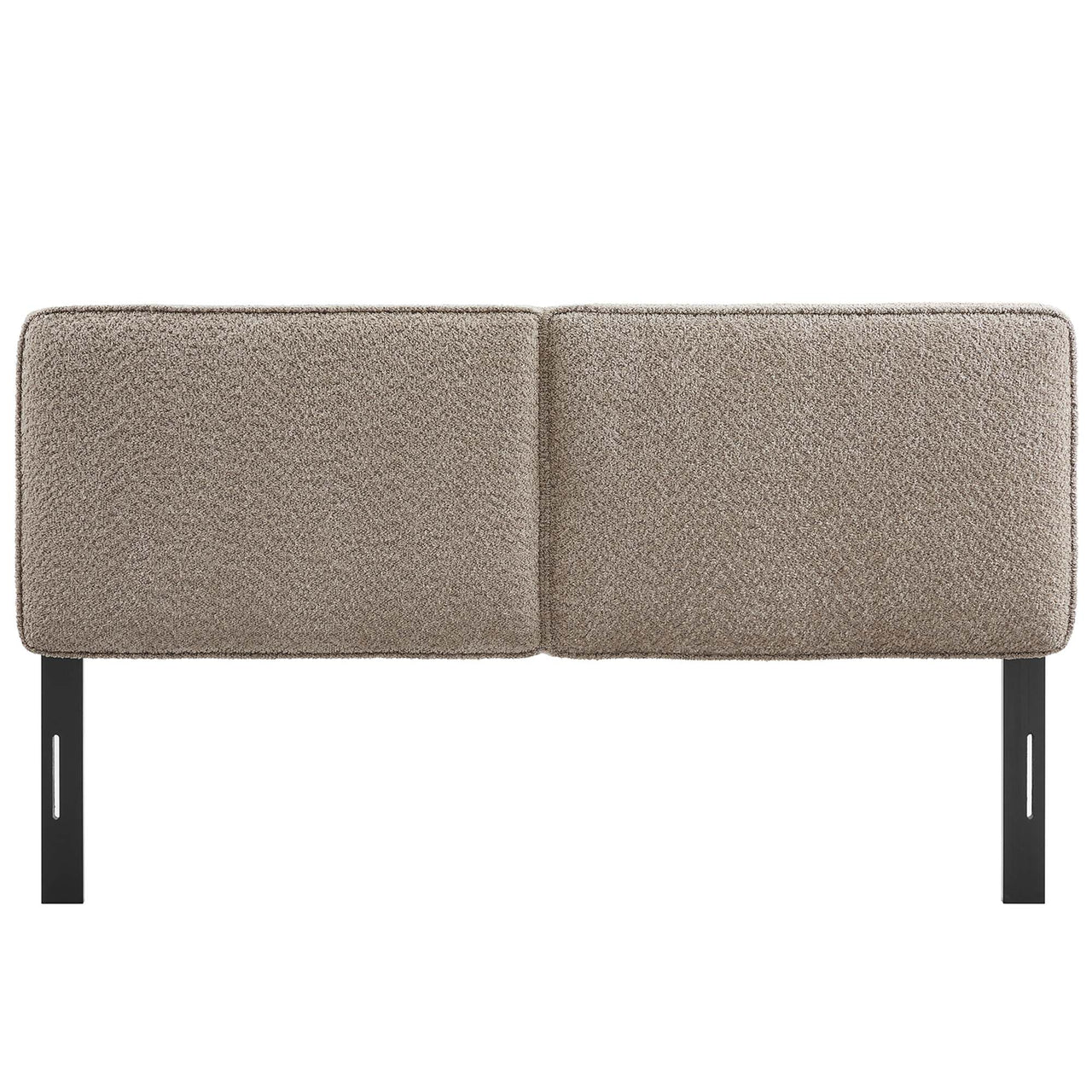 Division Textured Full Headboard, Oatmeal