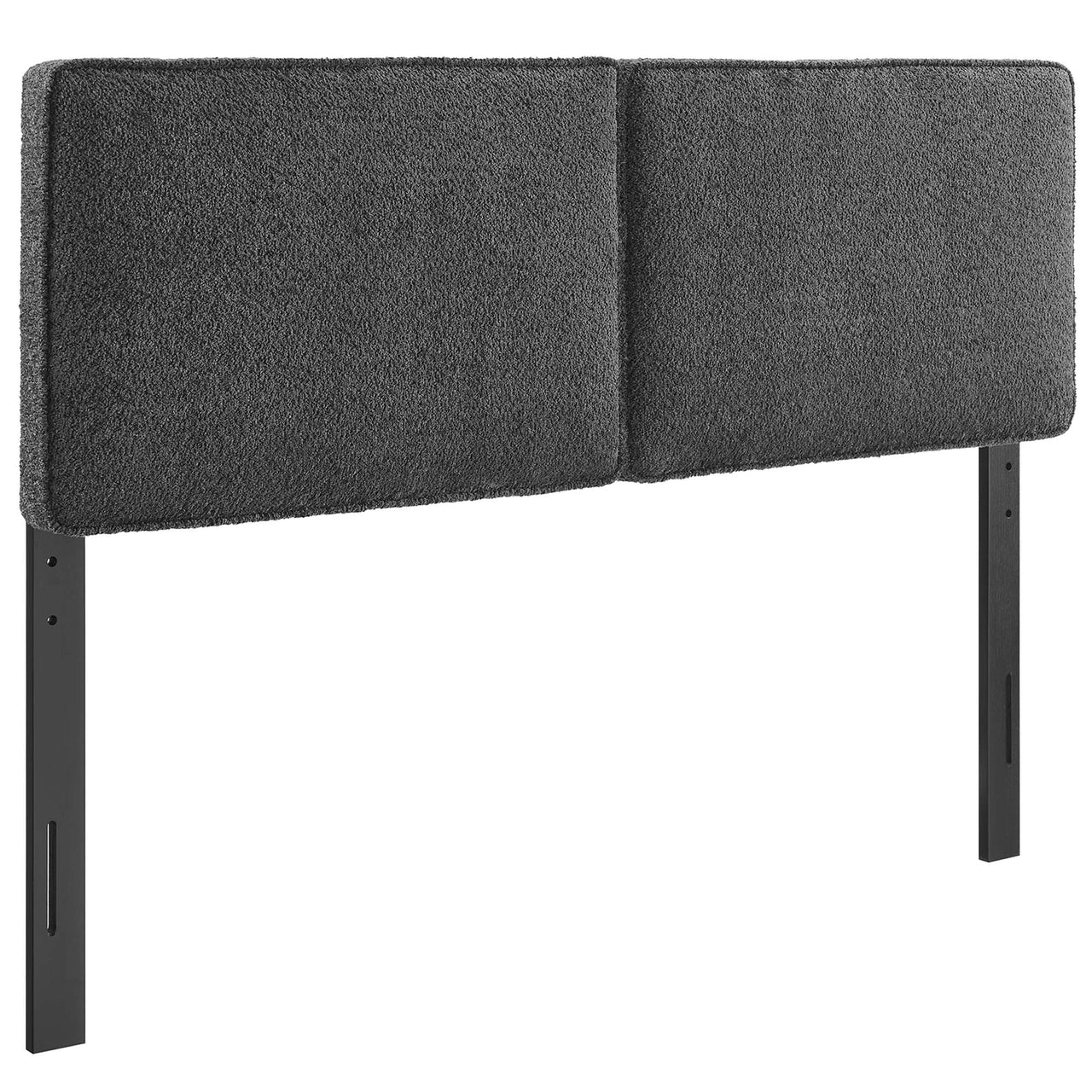 Division Textured Queen Headboard, Slate