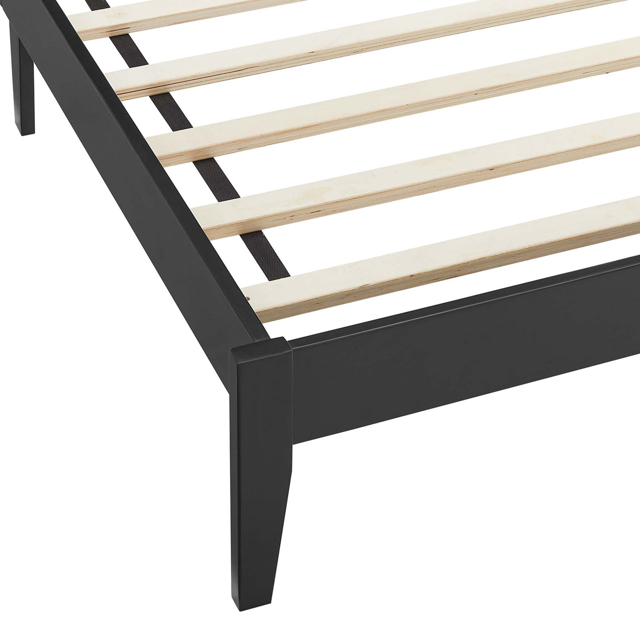 Netun Twin Platform Bed, Black