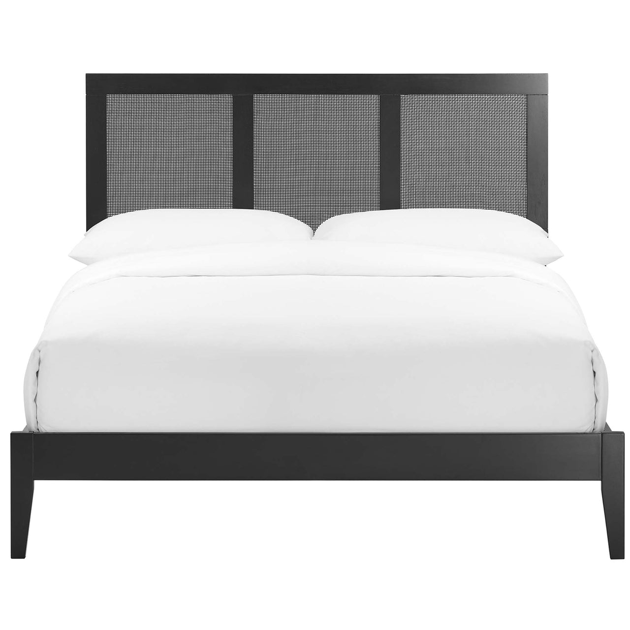 Netun Full Platform Bed, Black