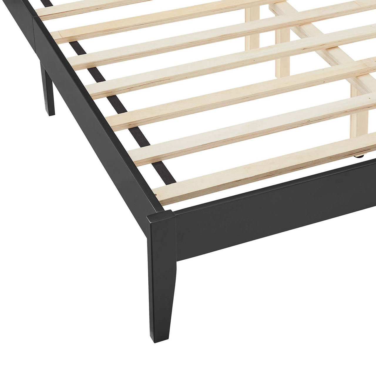 Netun Full Platform Bed, Black