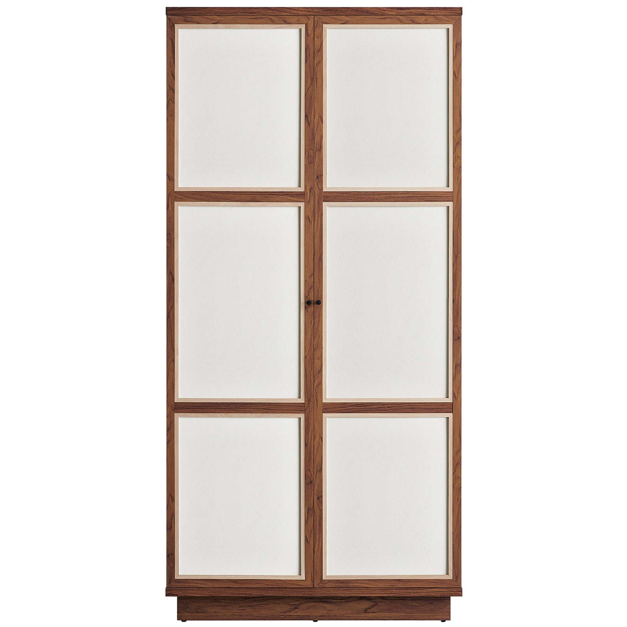Embria Tall Storage Cabinet, Walnut