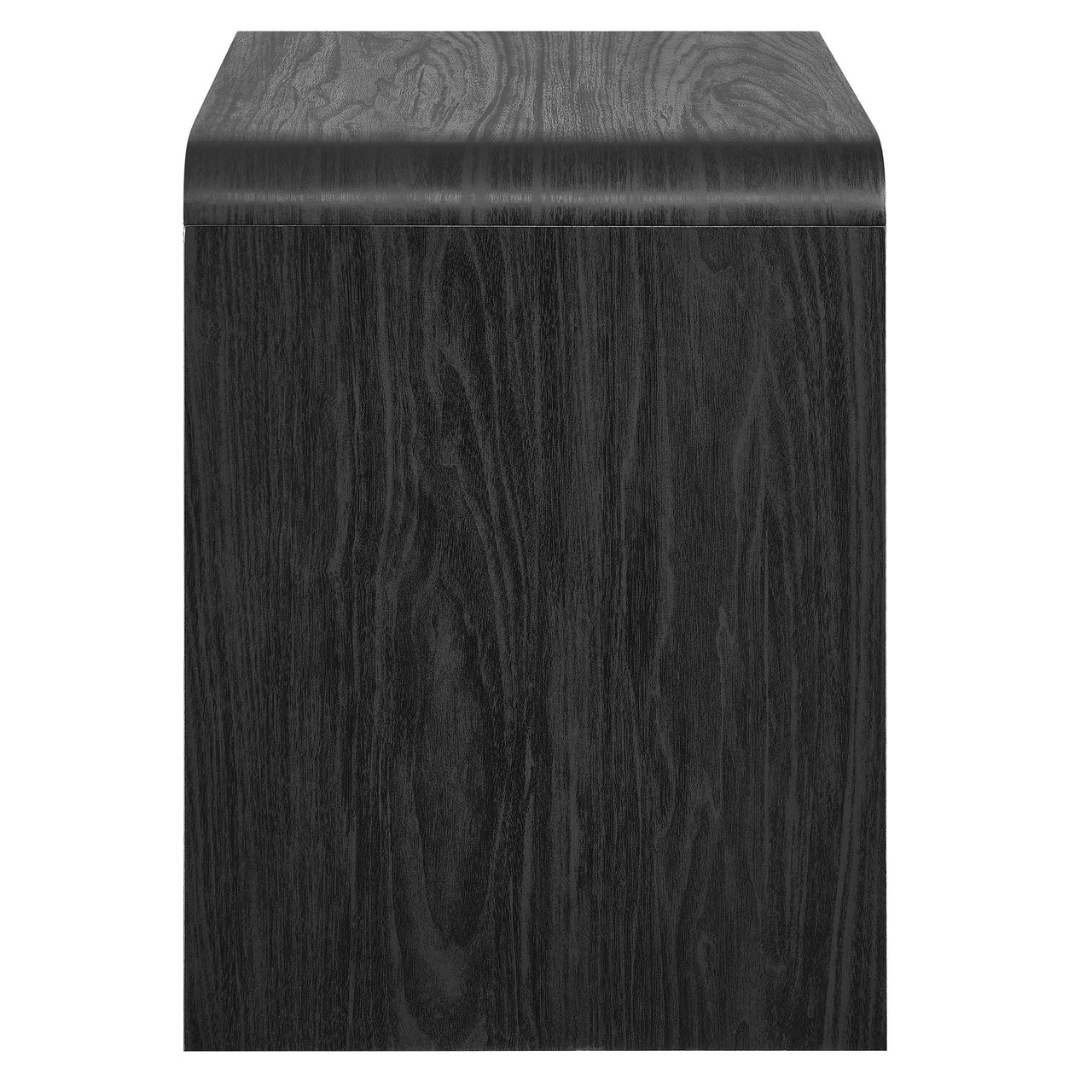 Aliyah Display Nightstand, Black