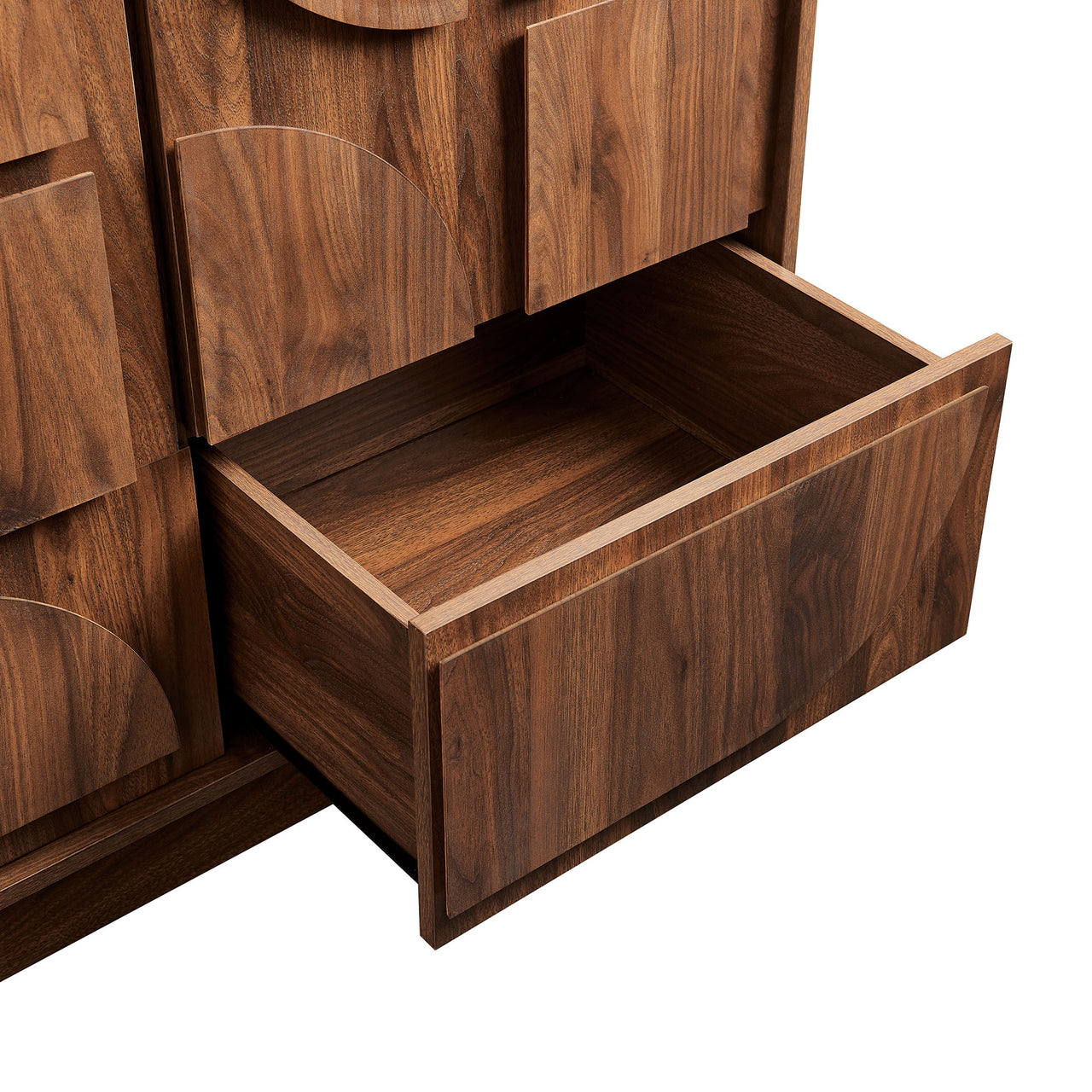 Kavix Wardrobe Closet, Walnut