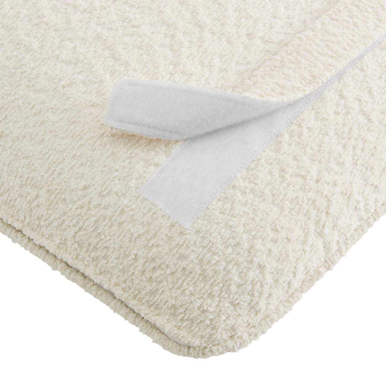 Counting Sheep Twin Headboard, Cream & Natural Wood