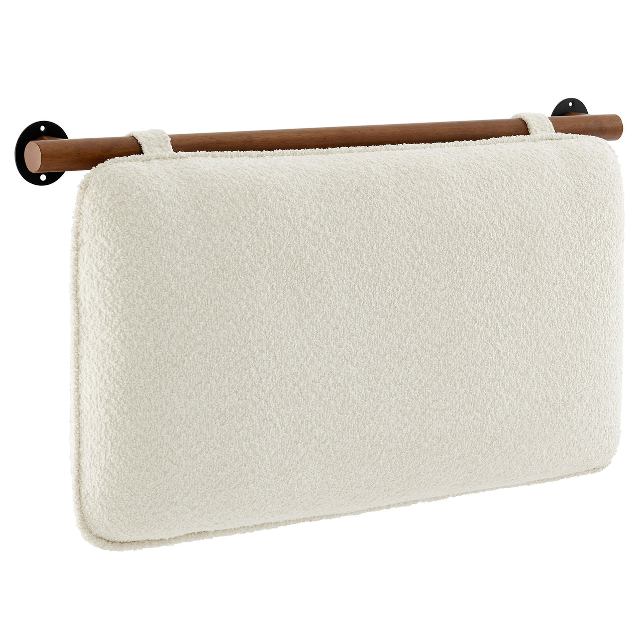 Counting Sheep Twin Headboard, Cream & Walnut