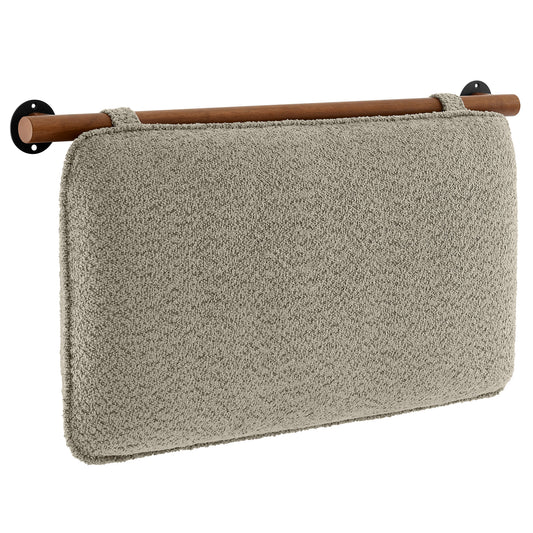 Counting Sheep Twin Headboard, Oat & Walnut