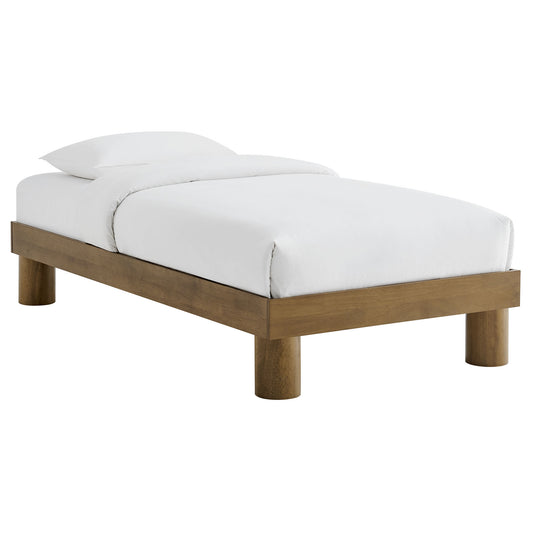 Boscage Twin Platform Bed, Oak
