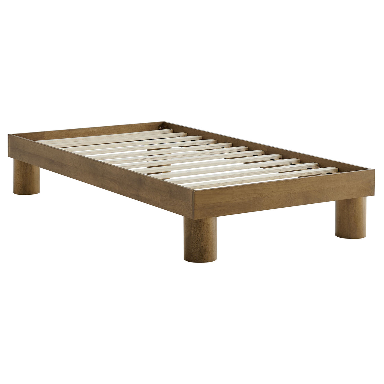 Boscage Twin Platform Bed, Oak