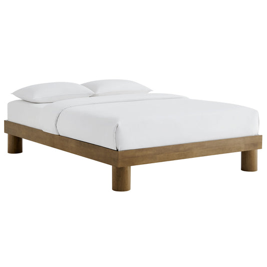 Boscage Queen Platform Bed, Oak