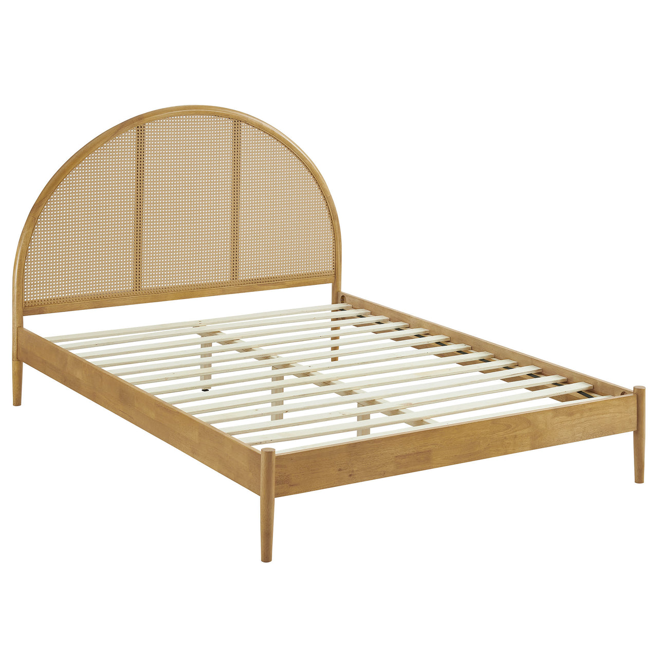 Senyra Queen Platform Bed, Oak