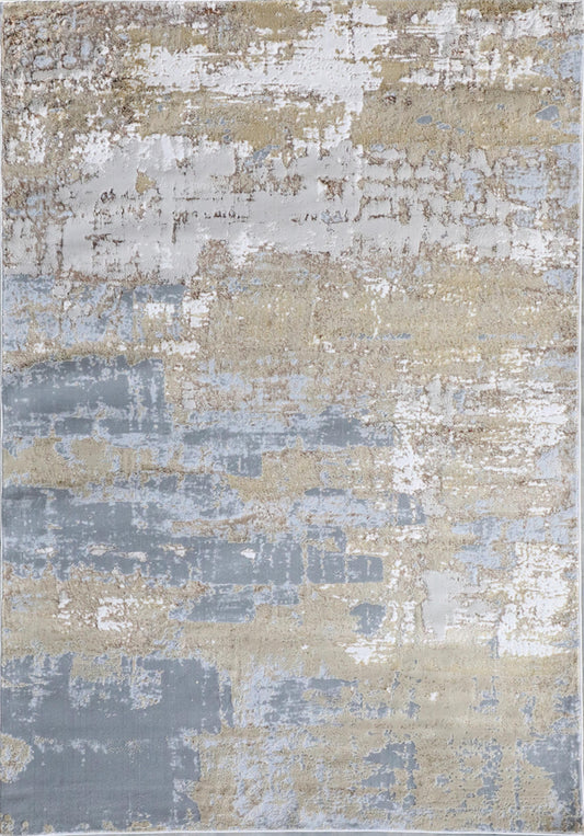 Maximus Emotion Indoor | Outdoor Area Rug, Beige & Gold